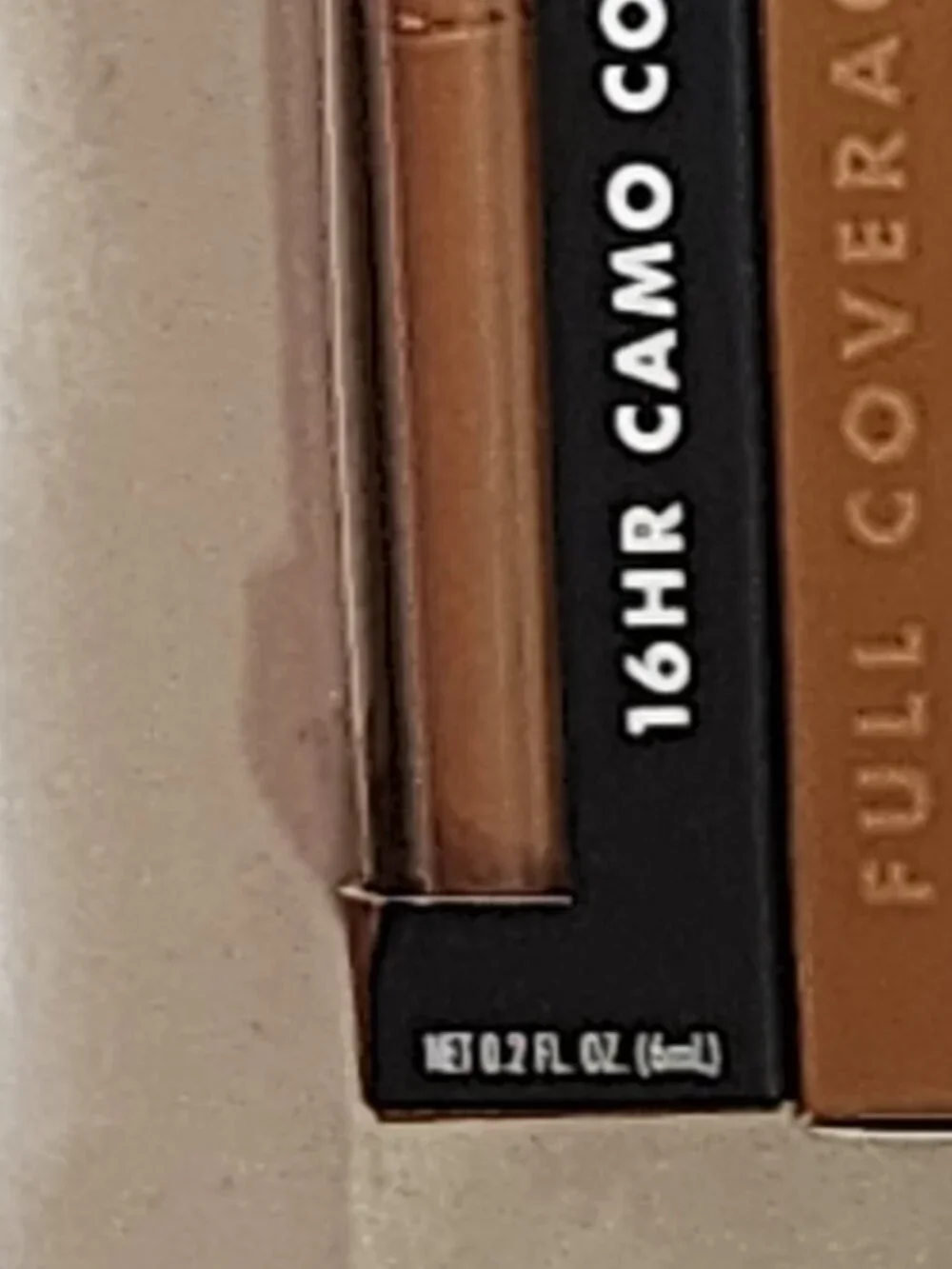 E.L.F. 16HR Camo Concealer .2fl oz. Full Coverage Matte Finish Deep Olive 2CT